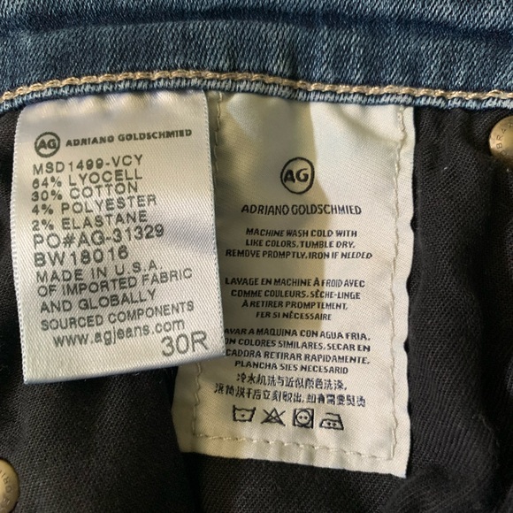 AG Adriano Goldschmied Middi Ankle Legging Jeans - Picture 10 of 10